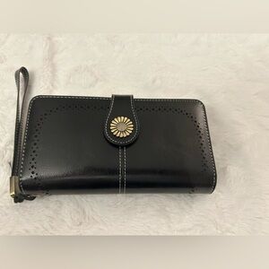 Elegant Black Women's Clutch Wallet